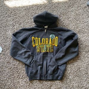 Colorado State University Zip Up Hoodie
